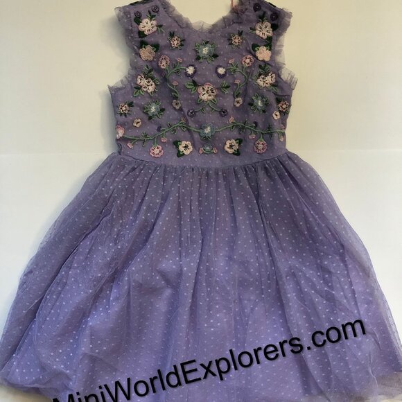 NWT Mini Boden Tulle Cross-Back Dress - Picture 5 of 7